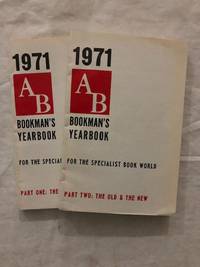 image of 1971 AB Bookman's Yearbook Parts One and Two