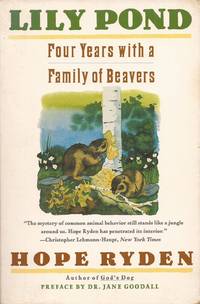 Lily Pond: Four Years with a Family of Beavers by Ryden, Hope (Text and B&W Photographs by), and Goodall, Dr Jane (Preface by) - 1990