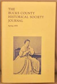 image of Bucks County Historical Society Journal, Spring 1978.