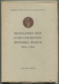 image of Meddelanden fran Lunds Universitets Historiska Museum 1964-1965