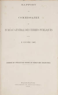 Rapport du Commissaire du Bureau General des Terres Publiques pour