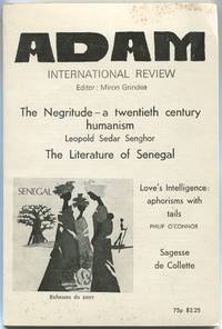 cover of Adam International Review: Nos. 376-78, Thirty-ninth Year, 1973