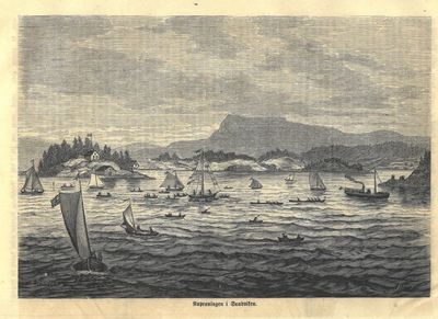 Kaproningen i Sandviken.