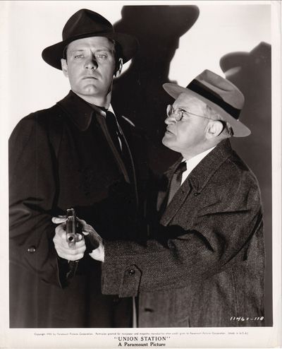 Union Station (Original promotional photograph of William Holden and Barry Fitzgerald from the 1950 film)