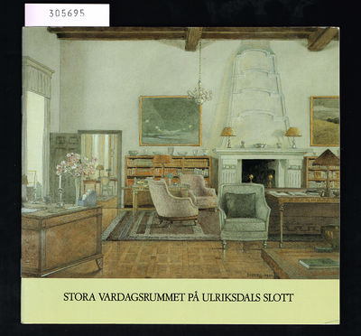 Stora vardagsrummet på Ulriksdals slott.…