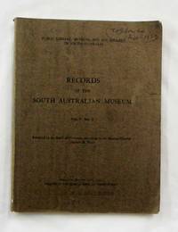 Records of the South Australian Museum Vol V No 1, August 1933 inc Aborigines of Princess Charlotte Bay Part I by Hale, Herbert M (Editor) - 1933