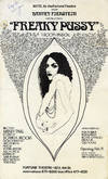 Harvey Fierstein's FREAKY PUSSY A T-ROOM MUSICAL (1973) Theatre poster