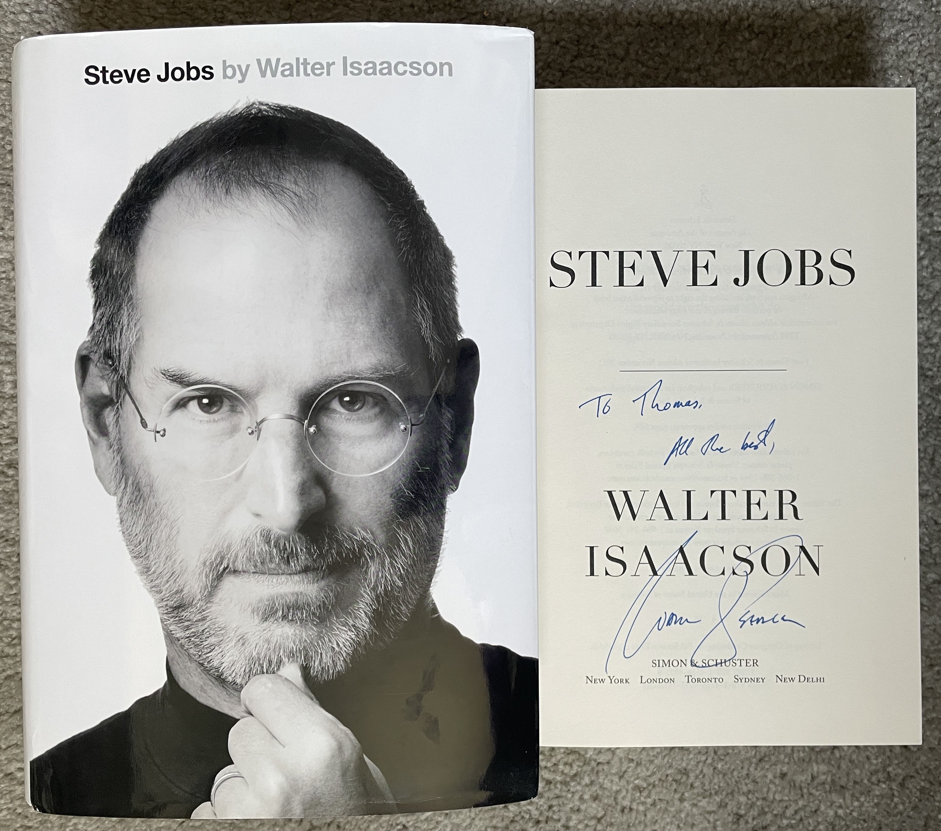 Steve Jobs by Isaacson, Walter | Hardback | 2011 | Simon