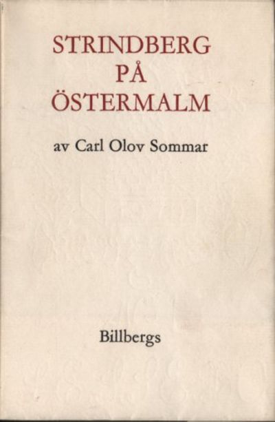 STRINDBERG PÅ ÖSTERMALM.
