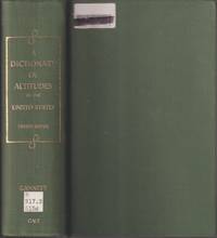 cover of A Dictionary of Altitudes in the United States