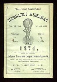 image of National Calendar or Herrick's Almanac for the Year of Our Lord 1874