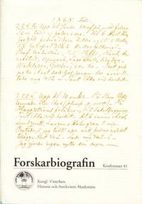 Forskarbiografin. Föredrag vid ett symposium i Stockholm 12–13 maj 1997.