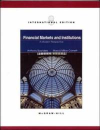 Overrun Edition: O/R Fin Markets &amp; Institutions (The McGraw-Hill/Irwin Series in Finance, Insurance, and Real Estate) by Saunders