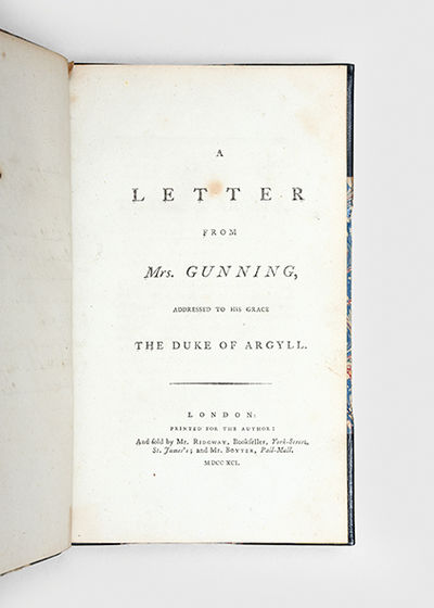 Pamphlets related to the Elizabeth...