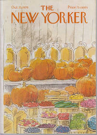 The Book of Sand (1st English Printing)  The New Yorker, October 25, 1976 by Borges, Jorge Luis - 1976