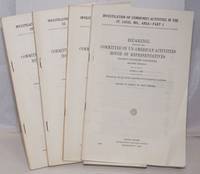 image of Investigation of Communist activities in the St. Louis, Mo., area; hearing before the Committee on Un-American Activities, House of Representatives, Eighty-fourth Congress, second session