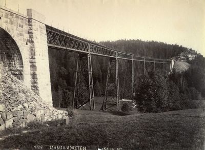 Ljansviaducten. 4084. Væring fot.