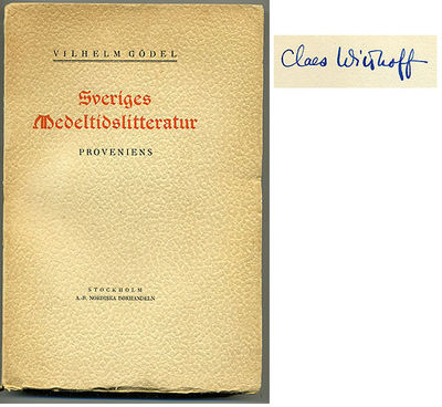 Sveriges medeltidslitteratur. Proveniens. Tiden…