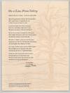View Image 1 of 2 for On a Line From Valery (Signed Broadside) Inventory #208385
