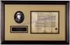 Declaration Of Independence Signer Stephen Hopkins Acts As A Witness To A Rhode Island Colony Loan