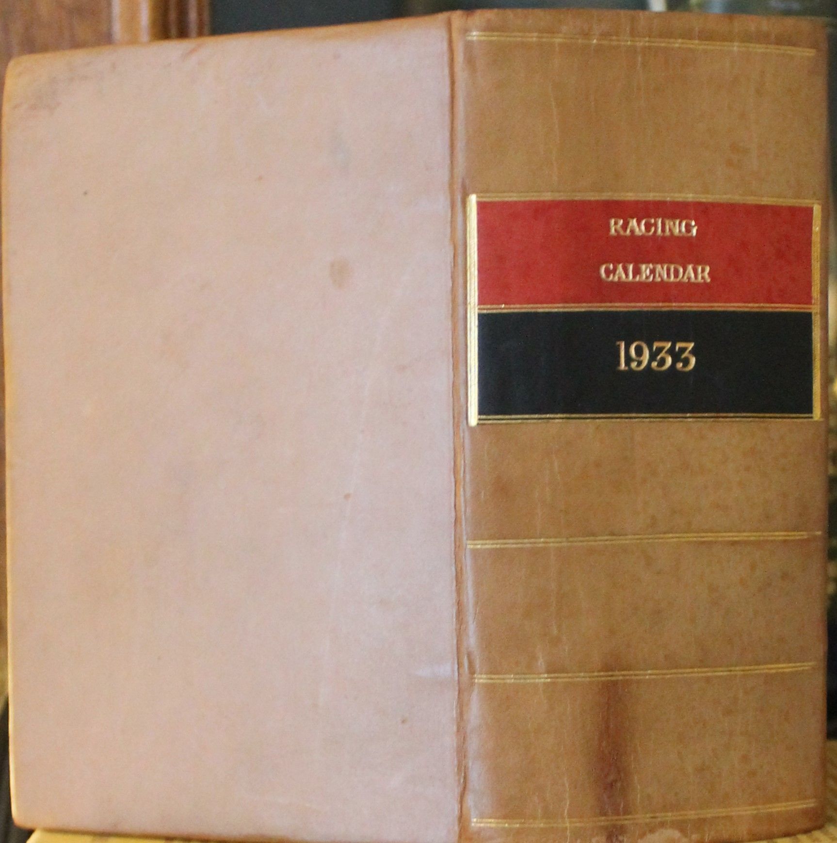 The Racing Calendar for the Year 1933. Races Past, Vol One Hundred and  Sixty One by The Jockey Club - 1st Edition - 1933 - from James Howell Rare  Books (SKU: 000297)