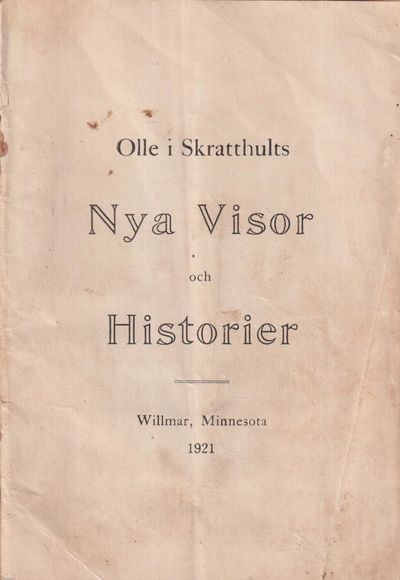 Olle i Skratthults nya visor och historier.