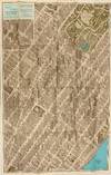 New York. Map of Midtown Manhattan in Detailed Axonometric Projection