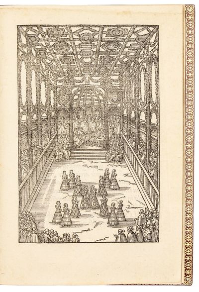Magnificentissimi spectaculi, a Regina Regum Matre in hortis suburbanis editi, in Henrici Regis Poloniae invictissimi nuper renunciati gratulationem, Descriptio. Io. Aurato Poeta Regio Autore
