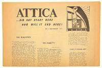 image of Attica... did not start here nor will it end here! No. 1 (November 1971)