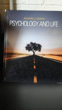 Psychology and Life (Mypsychlab) by Gerrig, Richard