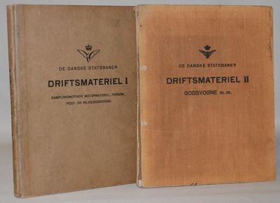 Fortegnelse over driftsmateriellet I+II.
