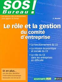 Le rôle et la gestion du comité d'entreprise - SOS Bureau 2005