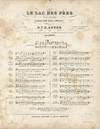 Le Lac Des Fées Opéra en Cinq Actes Paroles de MM. Scribe et Melesville. [Piano-vocal score]