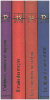 image of 4 livres: Encyclopédie Planète :le bilan du surnaturel -les sociétés secretes -histoire des magies - l'alchimie science et sagesse