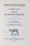 Traité de Physiognomonie