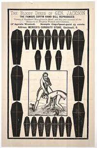 Printed Circular Advertising Reproductions of the Famous "Coffin Handbills" for Sale by Curiosity Shop to Victorian Collectors