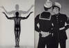 Six Blank Note Cards Reproducing Black-and-White Male Nudes
