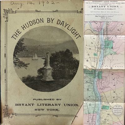 The Hudson by Daylight. Map showing the Prominent Residences, Historic Landmarks, Old Reaches of the Hudson, Indian Names, & c. With Descriptive Pages