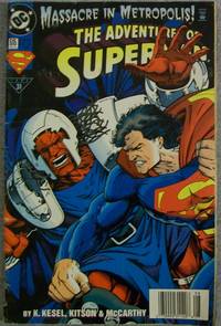 cover of The Adventures of Superman #515, August 1994: Massacre in Metropolis