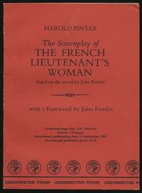 image of The Screenplay of The French Lieutenant's Woman
