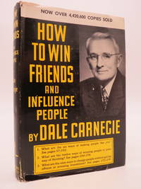 cover of HOW TO WIN FRIENDS AND INFLUENCE PEOPLE (DJ protected by clear, acid-free mylar cover)