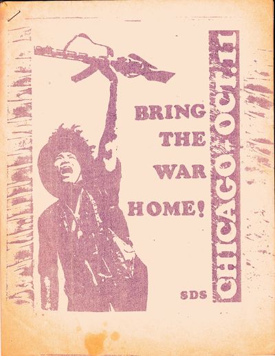 Bring the War Home! Chicago - Oct. 11 [1969]