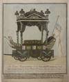 An Exact Representation of the Grand Funeral Car which carried the Remains of Lord Nelson to St Pauls on Thursday January 9th 1806