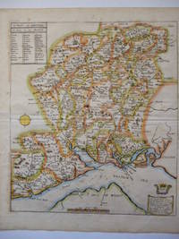 A Mapp of Hantshire ... [ HAMPSHIRE ] by BLOME, Richard - 1673