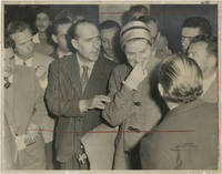 image of Original photograph of Ingrid Bergman and Roberto Rossellini in Rome, 1957