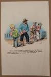 The Monkey Wrench Gang Print/Artwork: “Some tourists stopped to stare at Smith…” [Seldom Seen Smith praying as Hayduke scares tourists away.]