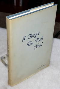 image of I Forgot to Tell You
