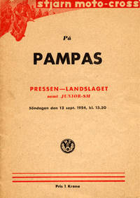 Stjärn moto-cross på Pampas. Pressen-landslaget…