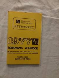 image of 1977 AB Bookman's Yearbook; Thirty-Year Cumulative Index