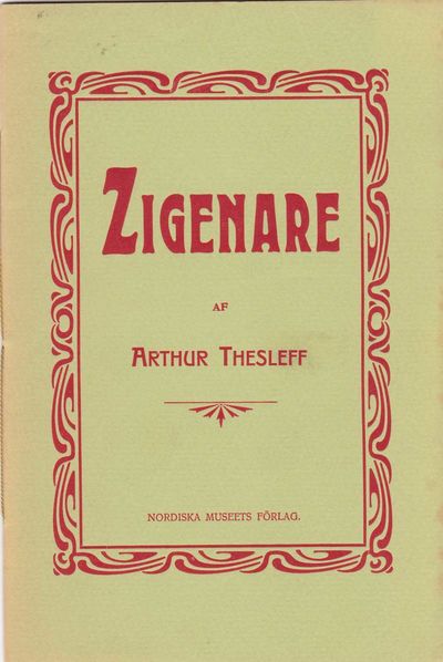 Zigenare. En inledande öfversikt till det af…